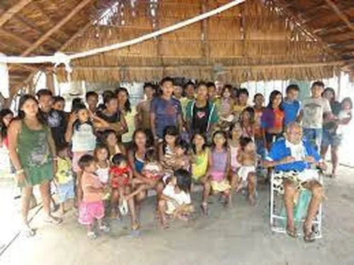 Crianças Munduruku da aldeia Katõ