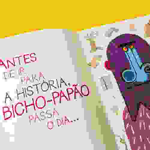 Página do livro Antes de ir para a história