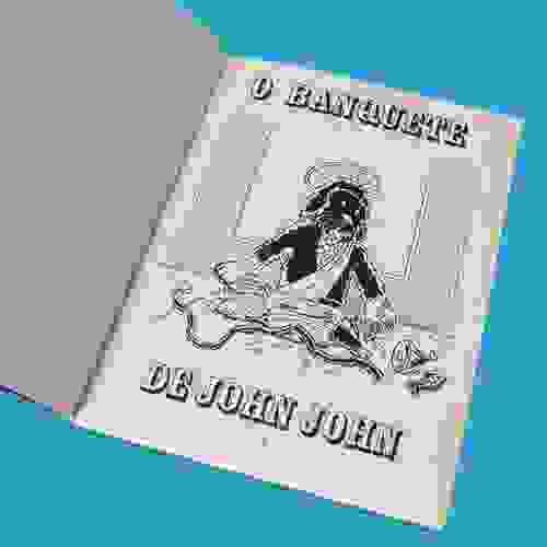 Página do livro O paraíso de John John