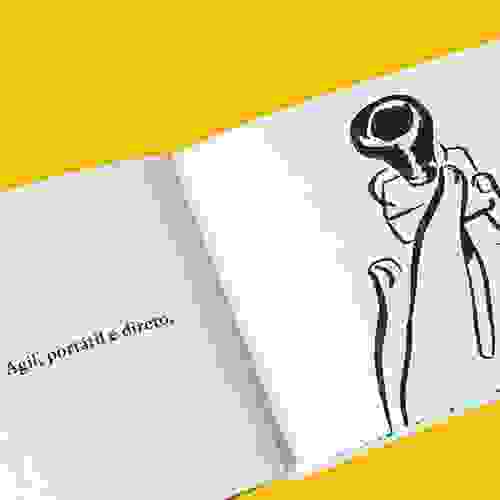 Foto de miolo do livro Caramba!