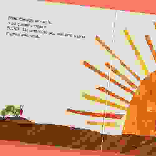 Miolo Uma lagarta muito comilona