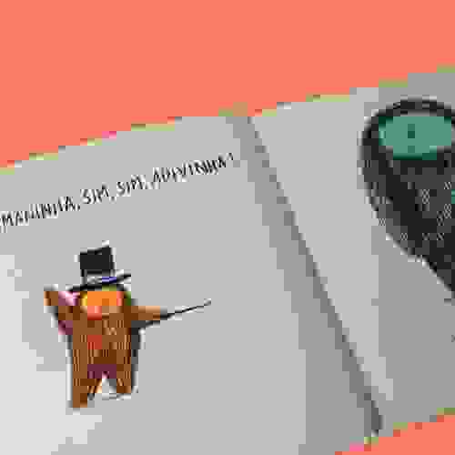 Página do livro Nina e Ludovico: mágica!
