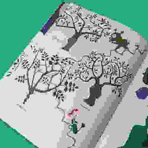 Página de miolo do livro A árvore das coisas