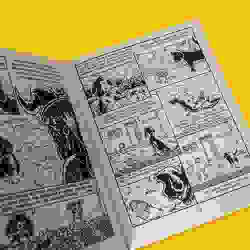 Página do livro O paraíso de John John