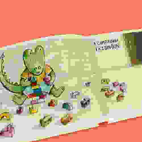 O que o crocodilo diz no parque Foto1