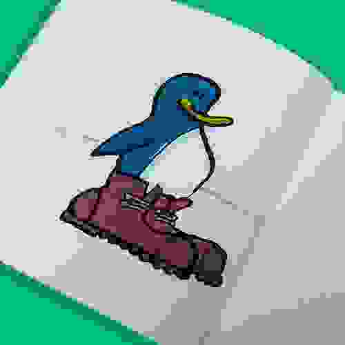 Miolo O pinguim chamado Pinguim que tinha pé frio