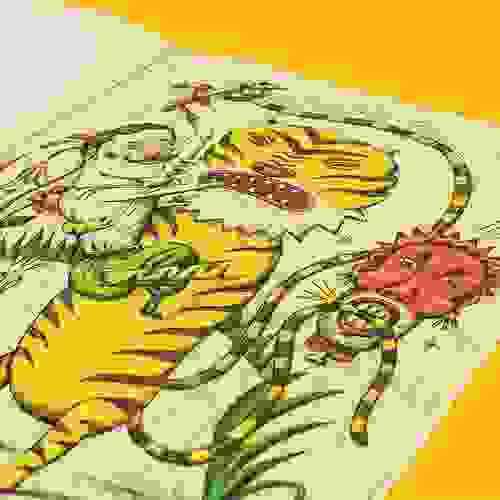 Miolo Papai tatuado