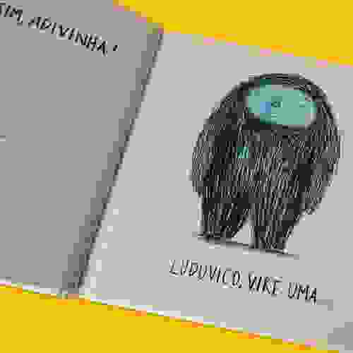 Página do livro Nina e Ludovico: mágica!