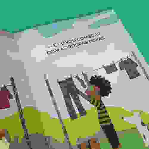 Página do livro  O varal 