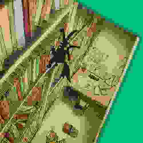 O lobo que caiu do livro