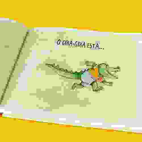 O que o crocodilo diz no parque Foto4