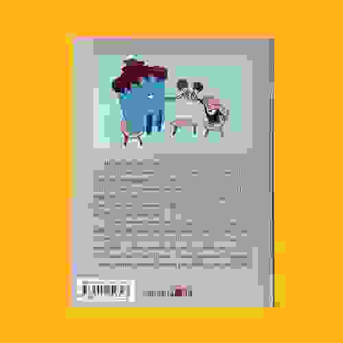 Verso Capa As incríveis aventuras do super-herói Cupcake Gigante e seu fiel escudeiro Jarbas