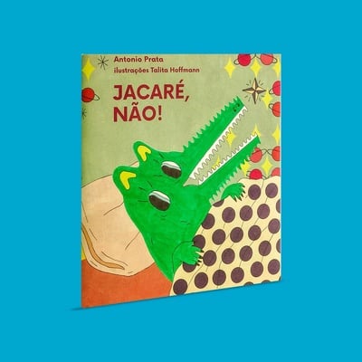 Imagem 1 da capa do livro Jacaré, não!