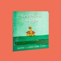Capa do livro Sete patinhos na lagoa}