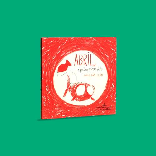 Capa Abril, o peixe vermelho