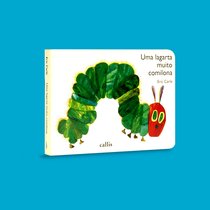 Capa do livro Uma lagarta muito comilona}