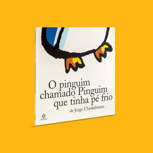 Capa O pinguim chamado Pinguim que tinha pé frio