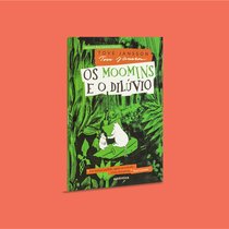 Capa do livro Os Moomins e o dilúvio}