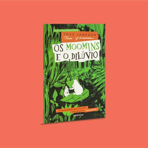Capa Os moomins e o dilúvio