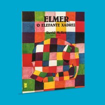 Capa do livro Elmer, o elefante xadrez}
