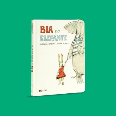 Imagem 1 da capa do livro Bia e o elefante