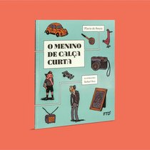 Capa do livro O menino de calça curta}