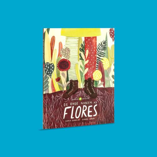 De onde nascem as flores - capa frente