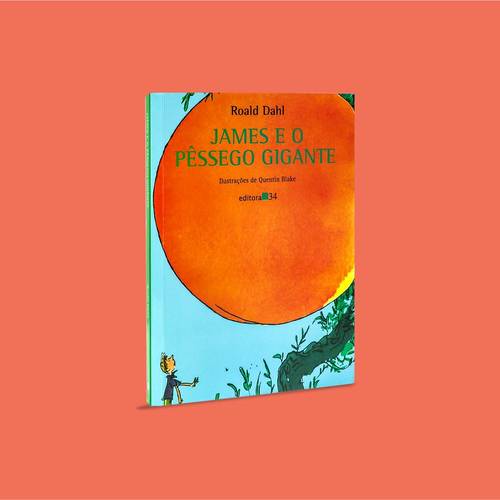 Capa James e o pêssego gigante