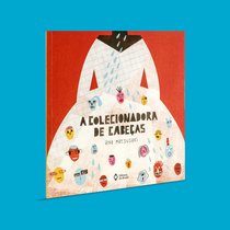 Capa do livro A colecionadora de cabeças}