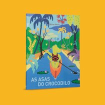 Capa do livro As asas do crocodilo}