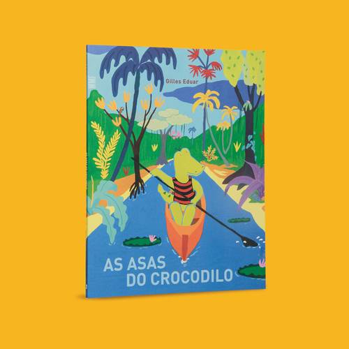 As asas do crocodilo - capa frente