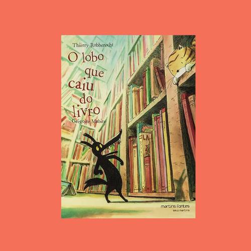 Capa O lobo que caiu do livro
