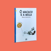 Capa do livro O macaco e a mola}