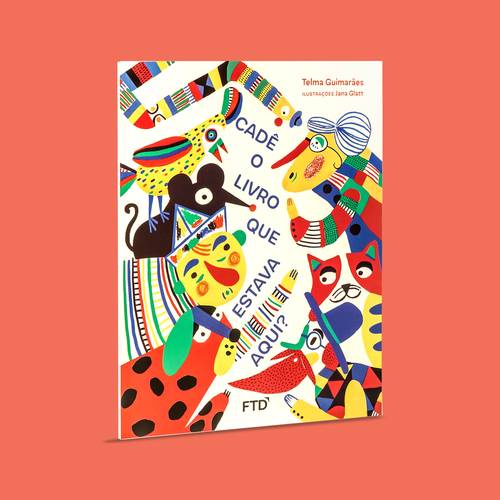 Capa Cadê o livro que estava aqui