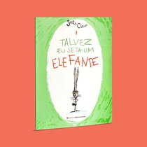 Capa do livro Talvez eu seja um elefante}