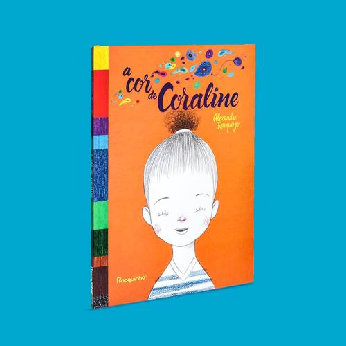 Capa A cor de Coraline