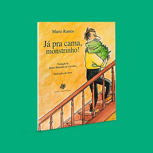 Capa Já pra cama, monstrinho