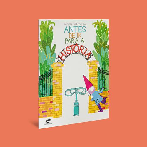 Capa do livro Antes de ir para a história