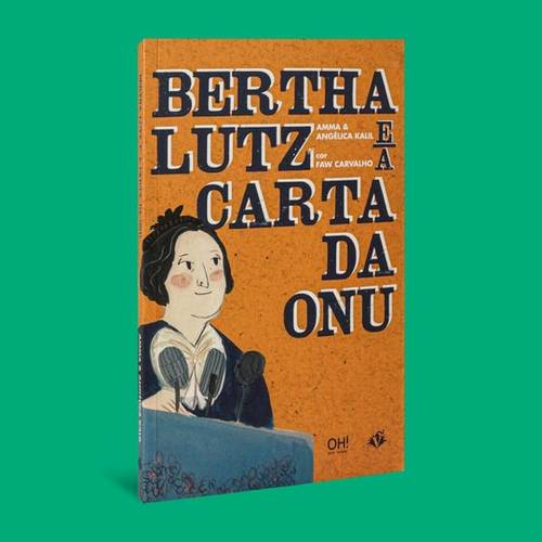 Capa do livro Bertha Lutz e a carta da ONU