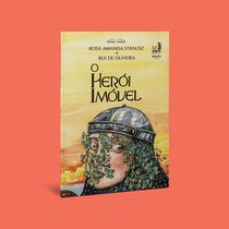 Capa do livro O herói imóvel}