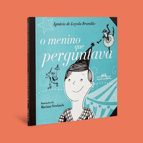 Capa do livro O menino que perguntava