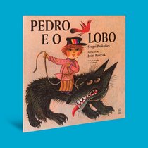 Capa do livro Pedro e o lobo}