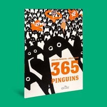 Capa do livro 365 pinguins}