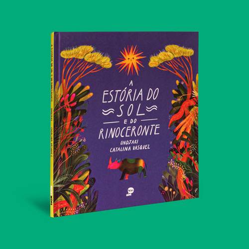 Estoria Sol Rinoceronte Capa 3D