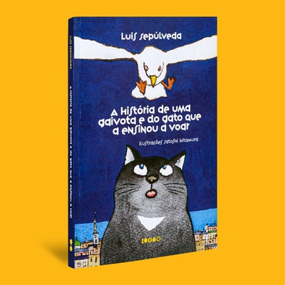 Imagem 1 da capa do livro A história de uma gaivota e do gato que a ensinou a voar