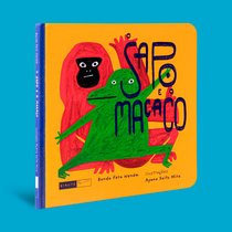 Capa do livro O sapo e o macaco}