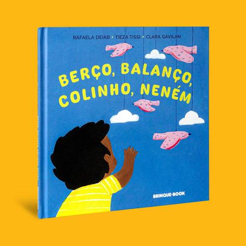 Berço balanço colinho neném Capa 3D