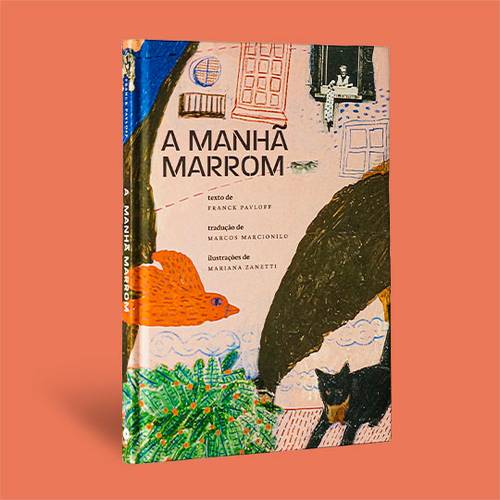 A manhã marrom - Capa 3D