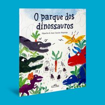 Capa do livro O parque dos dinossauros}