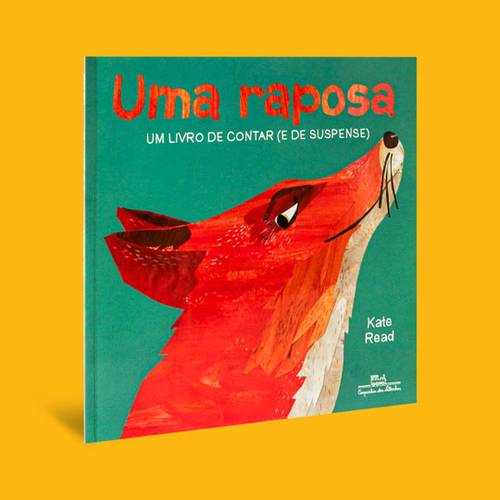 Uma raposa um livro de contar Capa 3D